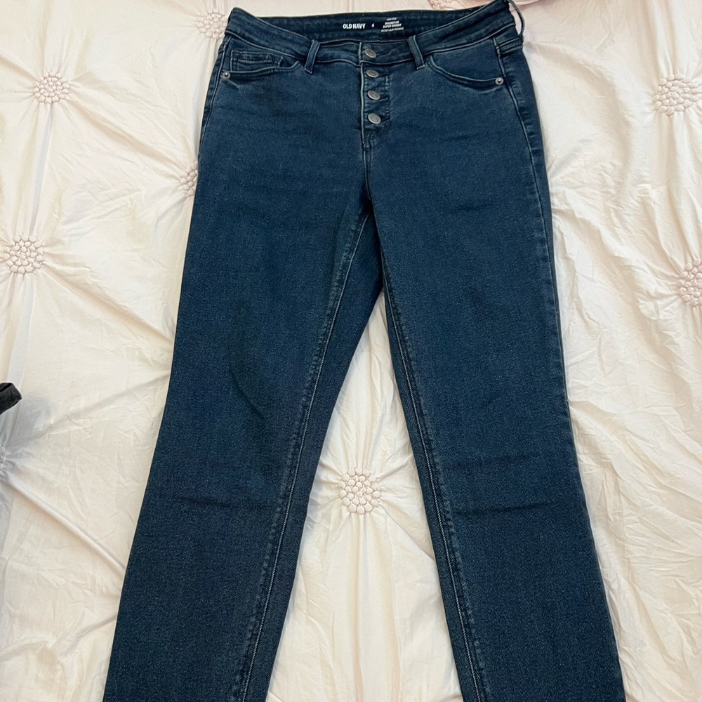 Old navy high rise rockstar super skinny jeans